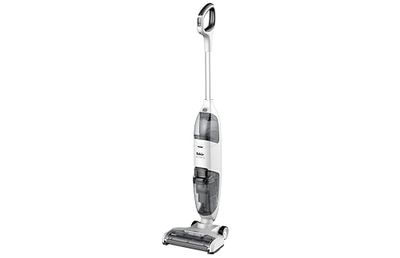Fakir Starky WDA 700 Wet & Dry Aspirador de batería con función de Limpieza para Suelos Duros, plástico, 2 Velocidades, Blanco