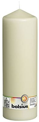 Bolsius bougies pilier Bougies pilier Pillar Candle 300 x 98 ivoire