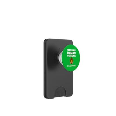 Este es mi disfraz humano, soy realmente un mandril para Halloween PopSockets PopWallet para MagSafe