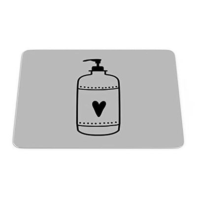 Questo Casa, Tappetino per mouse con stampa digitale, antiscivolo, per ufficio, dimensioni: 22 x 18 cm
