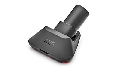 AEG AZE145, Triangular pet Hair Nozzle with Rubber Strips on The Bottom of The Nozzle for efficient Removal of pet Hair on Upholstery, Suitable for 32/35 mm Vacuum Cleaners, Black