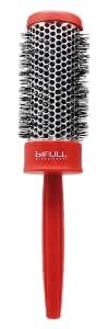 BIFULL Brosse Thermique Rouge n°37, Noir, Estandar