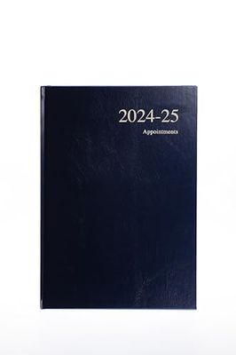 Collins Essential ESSA51M.65-2425 Agenda académique 2024-25 1 jour par page Bleu foncé Format A5
