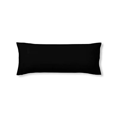 FUNDA DE ALMOHADA 100% ALGODÓN MODELO HARRY POTTER NEGRO DE 105 CM.