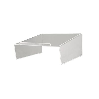 Kantek Telefoonstandaard, schuin, acryl, transparant, 25,4 x 24,4 x 11,4 cm (ATS580)