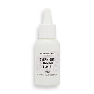 Makeup Revolution Beauty, Overnight Face Tan Elixir, Overnight Self Tan, 30 ml