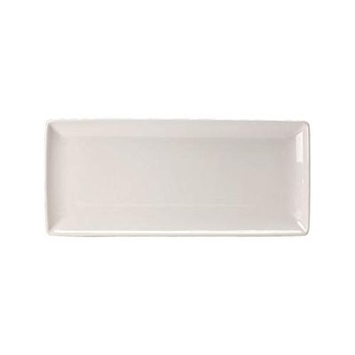 Steelite BB871 Taste Plate Rectangular White 19 x 33cm