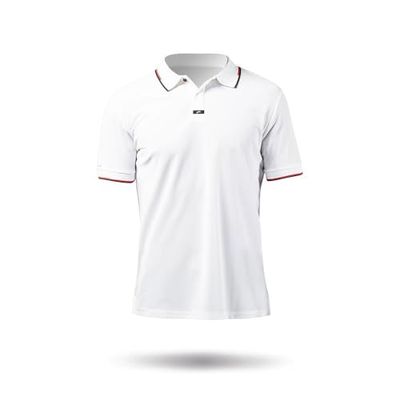 DISMARINA PLASTIMO Nuevo 2024-Tech Polo S/S Wht m-L, 71477 Other, meerkleurig, One Size