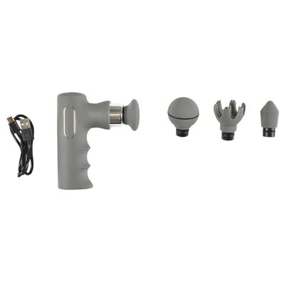 SENSLY, SB0044, Pistola per Massaggio Nera, Design ergonomico, Tecnologia a percussione, Batteria a Lunga Durata, Accessori Versatili, Silenzioso, Allevia i dolori muscolari