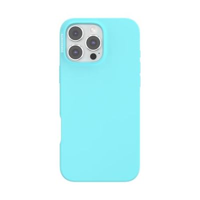 PopSockets Custodia per iPhone 16 Pro Max compatibile con MagSafe, custodia per iPhone 16 Pro Max, compatibile con ricarica wireless, solo custodia - Butterfly Pea Blue