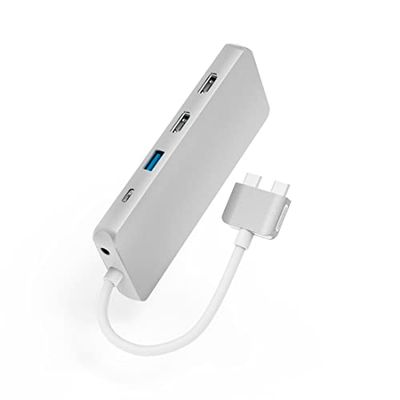Hama Hub USB-C, Connect2Mac, multip. pr Apple MacBook Air & Pro, 12 Ports, Alu