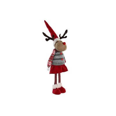 FIGURA POLIESTER 17X13X65 RENO ROJO