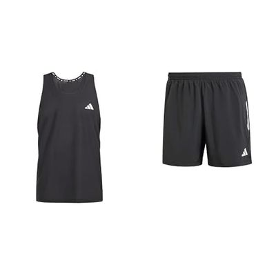 adidas Uomo Own The Run Top Tank And Shorts