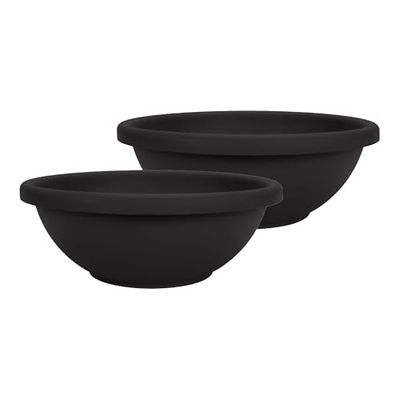 The HC Companies Fioriera, nero, 50,8 cm (confezione da 2)