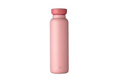 Mepal - Bouteille Isotherme Ellipse - Bouteille Isotherme à Double Paroi - Bouteille à Boire en Déplacement - 12 Heures Chaudes et 24 Heures Froides - Acier Inoxydable - 900 ml - Nordic Pink