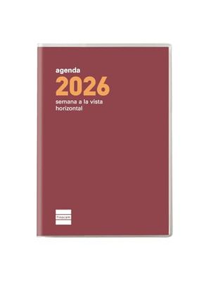 Finocam Recharge annuelle classique 2026 1 jour par page janvier 2026 à décembre 2026 (12 mois), catalan