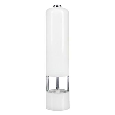 Esperanza EKP001W MALABARA - Molinillo de Pimienta con Luces LED (23 cm), Color Blanco