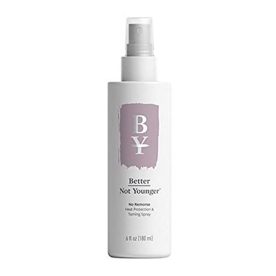 Better Not Younger No Remorse Heat Protection and Taming Spray for Unisex 6 oz Spray