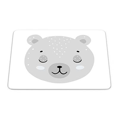 Bonamaison, Tapis de Souris Rectangle Imprimé Numériquement, Fond Antidérapant, pour Bureau et Maison, Taille: 22x18cm