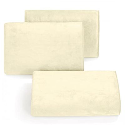 Eurofirany Lot de 6 Serviettes en Microfibre - Séchage Rapide - Doux - Uni - Öko-Tex - Serviette de Sport et Serviette de Plage