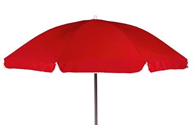 Bo-Camp 7267257 parasollformad arm-Ø 165 cm, röd, 500 x 140 x 140 cm