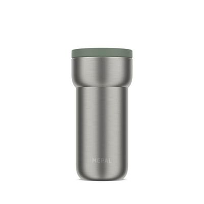 Mepal Tazza Ermetica Ellipse, 4 Ore di Calore e 8 Ore di Freschezza, Tazze Termica Portatile, Per Tè e Caffè da Portare con Sé- Si Adatta a Tutti i Portabicchieri, 375 ml, Nordic sage