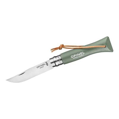 Opinel O002203 No.6, mosgroen TRADICION COLORAMA, zilver