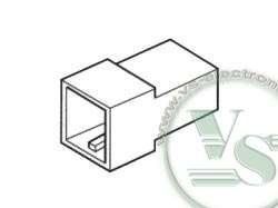 VS Electronic 322020 case FSG 6.3 A 2 poli speaker 2, naturale in poliammide