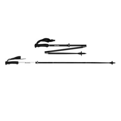 SALEWA Pedroc Carbon Pro wandelstok, volwassenen, uniseks, zwart/wit, eenheidsmaat