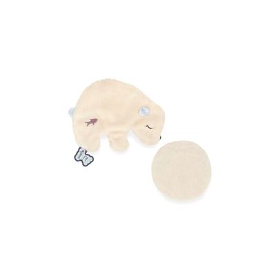 KALOO – Impacco freddo per neonati – Peluche lenitivo – Peluche orsetto – Sollievo dal freddo – Bianco/Beige – Dalla nascita – K211007, Orso