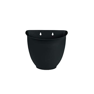 The HC Companies Hanging Garden - Jardinera, Color Negro