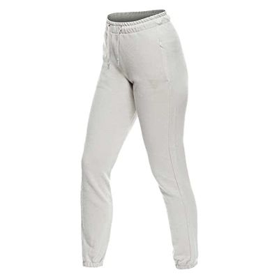 Dainese - Sweatpant Logo Lady, Pantaloni Sportivi da Donna, Tuta in Cotone, Logo, Grigio Chiaro, XXXL