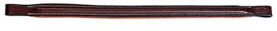 Eric Thomas 307403202 Pro Frontal Fin Rond surélevé/doublé Noir/Newmarket Taille Unique