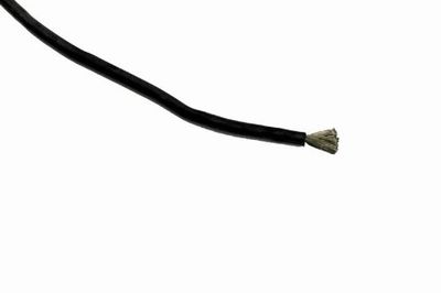 VS Electronic 278127 Câble silicone Siff, 2,5 mm² Noir