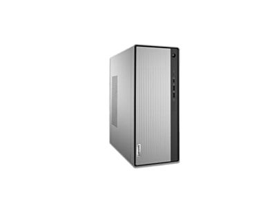 Lenovo IdeaCentre Tower PC (AMD Ryzen 5 5600G processor, 8 GB RAM, 512 GB SDD, Windows 10 Home 64, Wired Mouse and Keyboard) – Mineral Grey