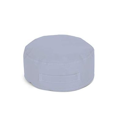 Knorr-baby 440000 - Taburete redondo (talla S), color gris claro, gris