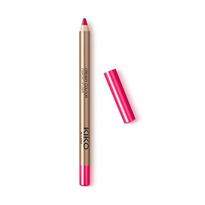 KIKO Milano Creamy Colour Comfort Lip Liner 15 | Long-lasting Pencil, 15 Raspberry