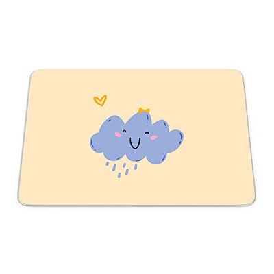 Bonamaison, Rectangle Pop Art Digital Printed Mouse Pad, Non-Slip Base, for Office and Home, Size: 22 x 18 cm