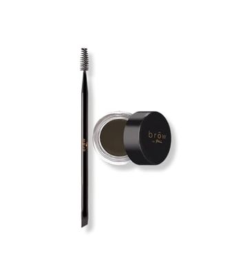 Mii Cosméticos Brow By Mii Designer Brow Duo - escova para sobrancelhas e pomada para sobrancelhas, cor escura