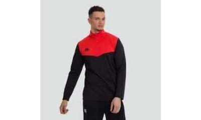 Canterbury Heren 1/4 Zip Poly Fleece