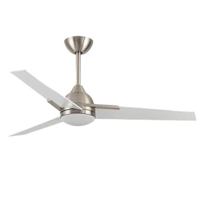 Brightium Ventilator 22 W DC met 3 witte vleugels, 6 snelheden, 3 kleuren, 2180 lm, afstandsbediening, geheugen en timer, ideaal ter verbetering van de ventilatie.