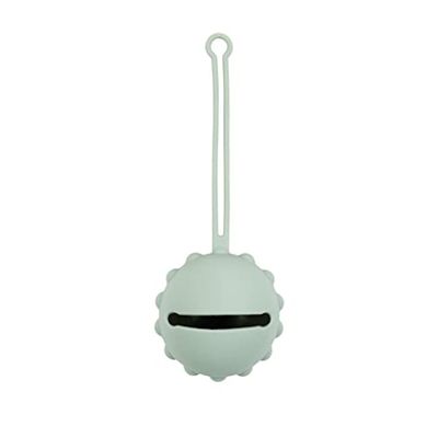 Nattou 876926 Pokrowiec na łańcuszek na smoczek, zielony szałwiowy, ok. 21 cm