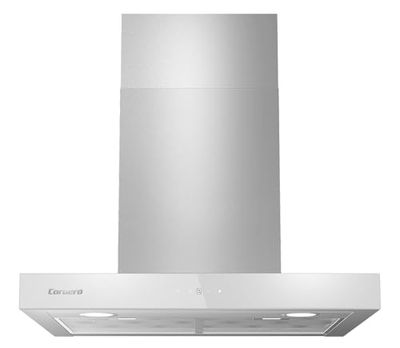 Corberó - Hotte décorative horizontale | NANGA675XW | Blanc | 60 cm, débit 750 m3/h, 230 W, 3 vitesses, filtre aluminium 3 couches, filtre charbon, efficacité énergétique A
