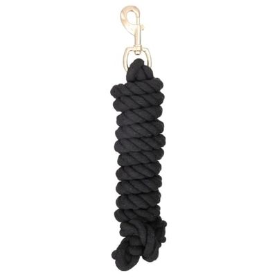 Laisse en Coton Robuste 1 économie avec Bouton Pression, 51-9015-2-0, Noir, 3/4-Inch x 8 1/2-Feet