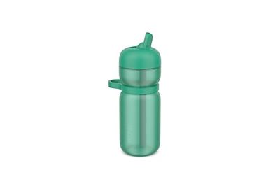 Mepal - Drinkfles Flip Sport - lekvrij (indien gesloten) - Comfortabele draaggreep - Ingebouwd rietje - Waterfles - 600ml - Apple Green