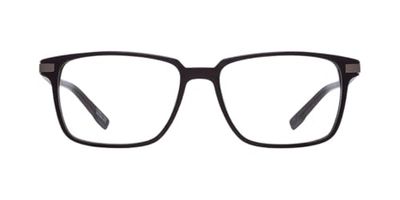 Spy Major 57 glasögon, svart horn/matt gunmetal, unisex, vuxna