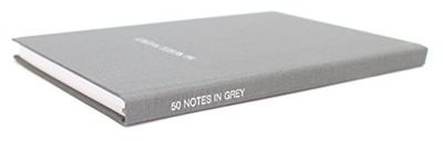 Dataday Slogan Cover Agenda A5 ligné avec couverture en lin Gris