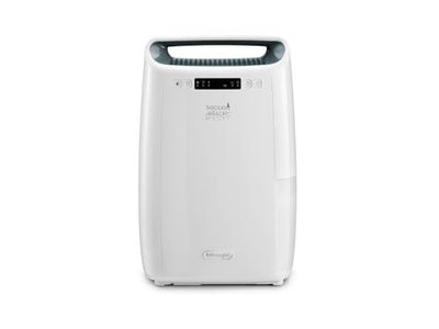 De'Longhi Tasciugo AriaDry Multi Dehumidifier DEXD216RF, Portable Dehumidifier with 3-Action Filtration, Dry Function, 16L/Day Moisture Absorption, R290, Removable Tank, White