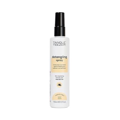 Tangle Teezer Everyday Detangling Cream Spray for Thick/Curly Hair, green