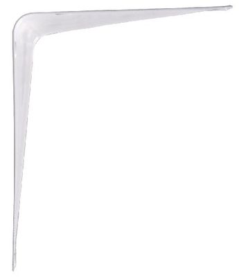The Hillman Group 852017 Shelf Bracket, White, 10 by 12-Inch, 1-Pack